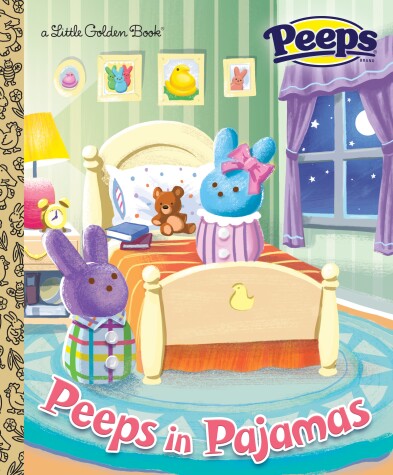 Book cover for Peeps in Pajamas (Peeps)