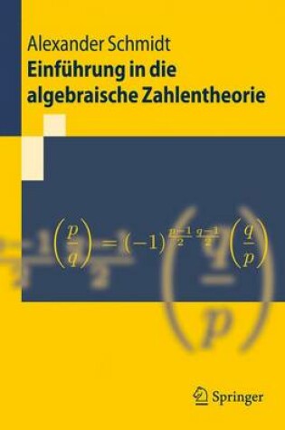 Cover of Einfuhrung in die algebraische Zahlentheorie