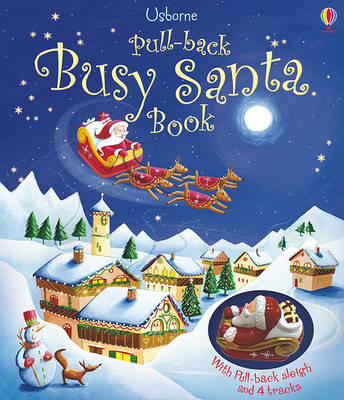 Cover of Pull-Back Busy Santa Book