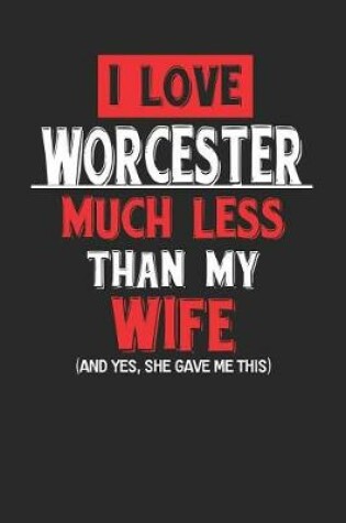 Cover of I Love Worcester Much Less Than My Wife (and Yes, She Gave Me This)