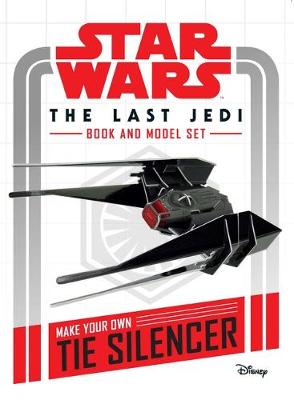 Cover of Star Wars: The Last Jedi Book and Model
