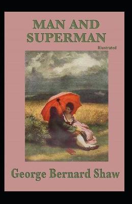 Book cover for Man and Superman illustrated