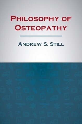 Cover of Philosophy of Osteopathy