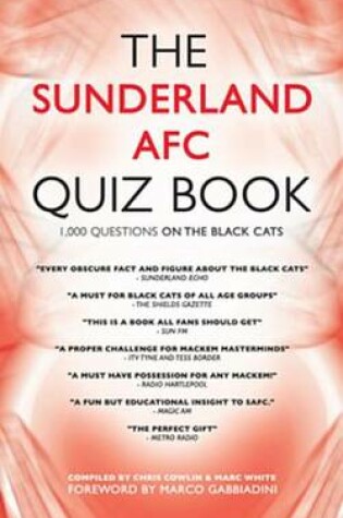 Cover of The Sunderland Afc Quiz Book