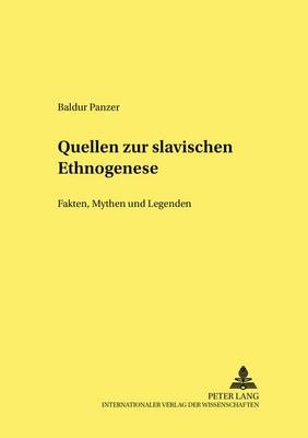 Book cover for Quellen Zur Slavischen Ethnogenese