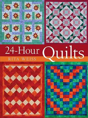 Book cover for 24-hour Quilts