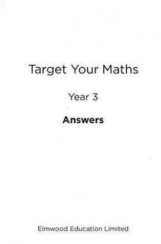 Cover of Target Your Maths Year 3 Answer Book