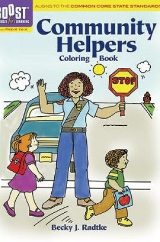 Cover of BOOST Community Helpers Coloring Book