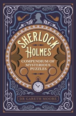 Book cover for Sherlock Holmes Compendium of Mysterious Puzzles