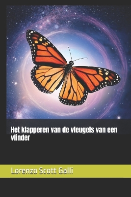 Book cover for Het klapperen van de vleugels van een vlinder