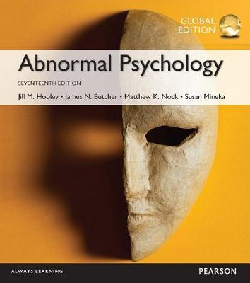 Book cover for Abnormal Psychology, Global Edition -- MyLab Psychology with Pearson eText
