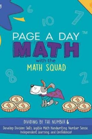 Cover of Page a Day Math Division Book 6