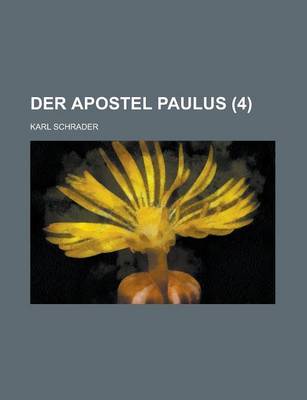 Book cover for Der Apostel Paulus (4 )