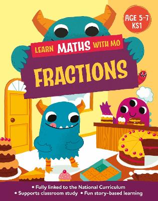Book cover for Learn Maths with Mo: Fractions