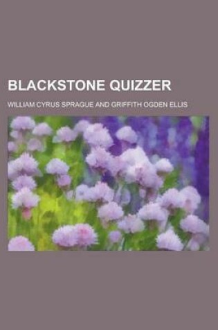 Cover of Blackstone Quizzer