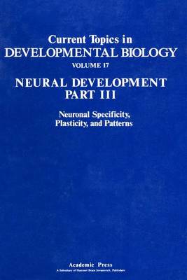 Book cover for Current Topics Developmental Biology V17