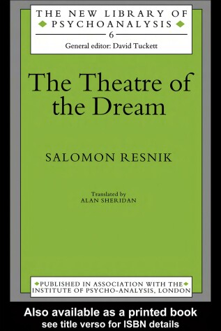 Book cover for The Theatre of Dream