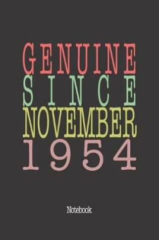 Cover of Genuine Since November 1954