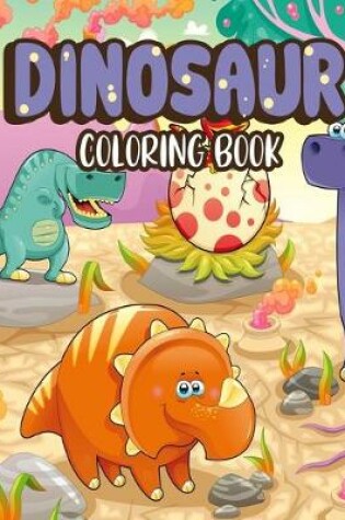 Cover of Dinosaur Coloring Book