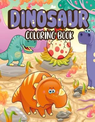 Cover of Dinosaur Coloring Book