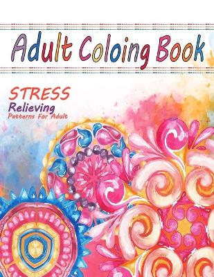 Book cover for Adult Coloring Book