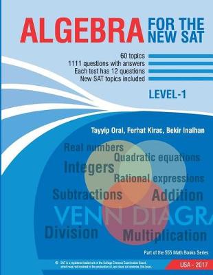 Cover of Algebra for The New Sat