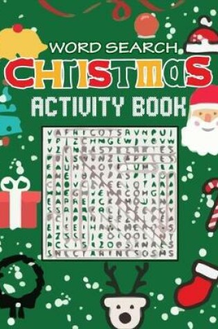 Cover of Word Search Christmas Activity Book