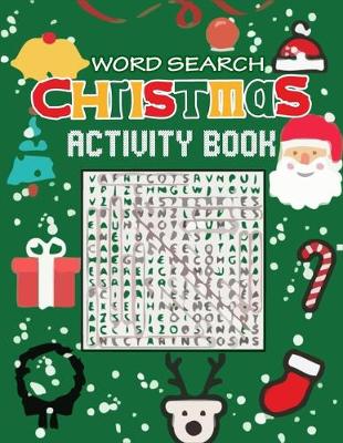 Book cover for Word Search Christmas Activity Book
