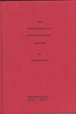 Cover of Postal History of British Palestine, 1918-48