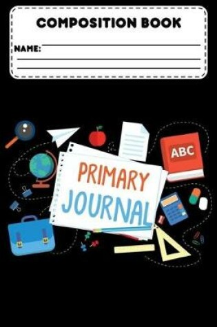 Cover of Composition Book Primary Journal