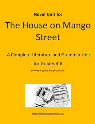 Book cover for Novel Unit for The House on Mango Street