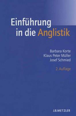 Book cover for Einfuhrung in Die Anglistik