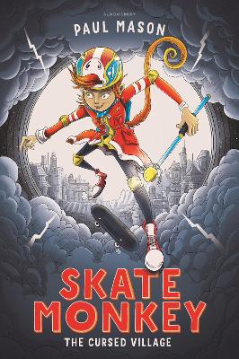 Book cover for Skate Monkey: The Cursed Village