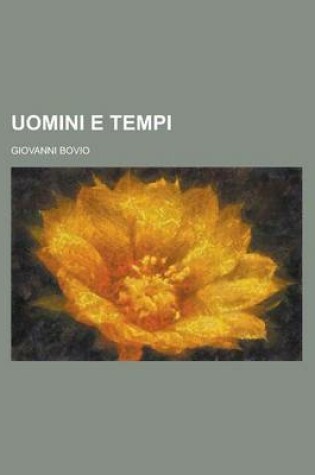 Cover of Uomini E Tempi