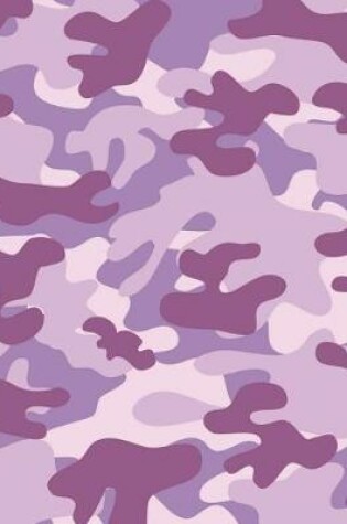 Cover of Camouflage Purple Notebook - 5x5 Graph Paper