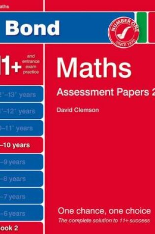 Cover of Bond Assessment Papers Maths 9-10 Yrs Book 2