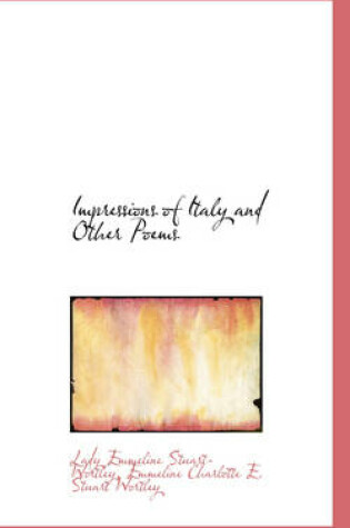 Cover of Impressions of Italy and Other Poems