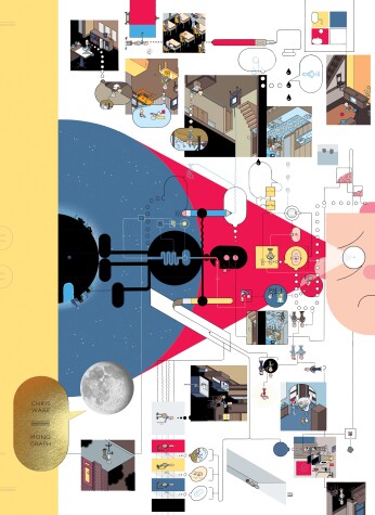 Book cover for Monograph by Chris Ware