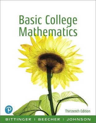 Book cover for Basic College Math, Books a la Carte Edition