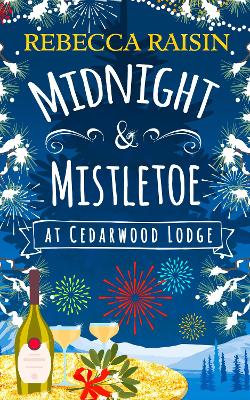 Book cover for Midnight and Mistletoe at Cedarwood Lodge