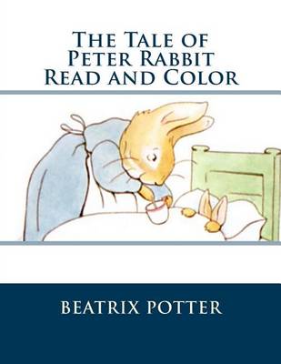 Book cover for The Tale of Peter Rabbit -Read and Color