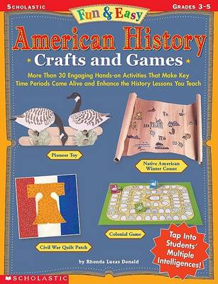 Book cover for Fun & Easy American History Crafts and Games