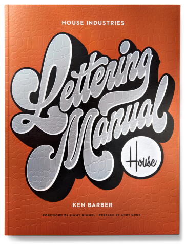 Book cover for House Industries Lettering Manual (new edition)