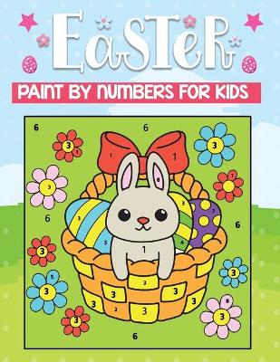 Book cover for Easter paint by numbers for kids