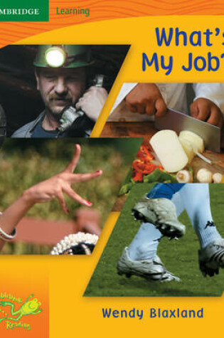 Cover of Pobblebonk Reading 1.7 What's My Job?