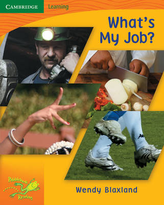 Cover of Pobblebonk Reading 1.7 What's My Job?
