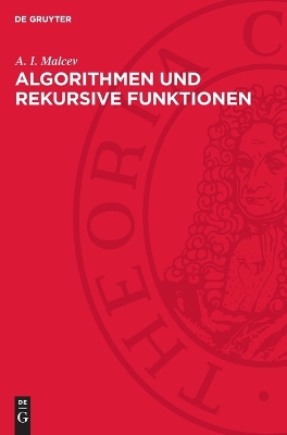 Book cover for Algorithmen und rekursive Funktionen