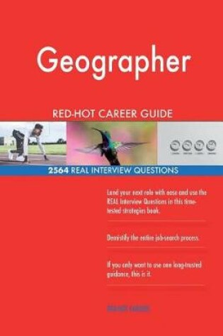 Cover of Geographer RED-HOT Career Guide; 2564 REAL Interview Questions