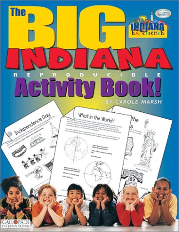 Book cover for The Big Indiana Reproducible Activity Book