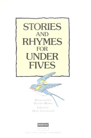 Cover of Stories & Rhymes for under 5's(U.S)